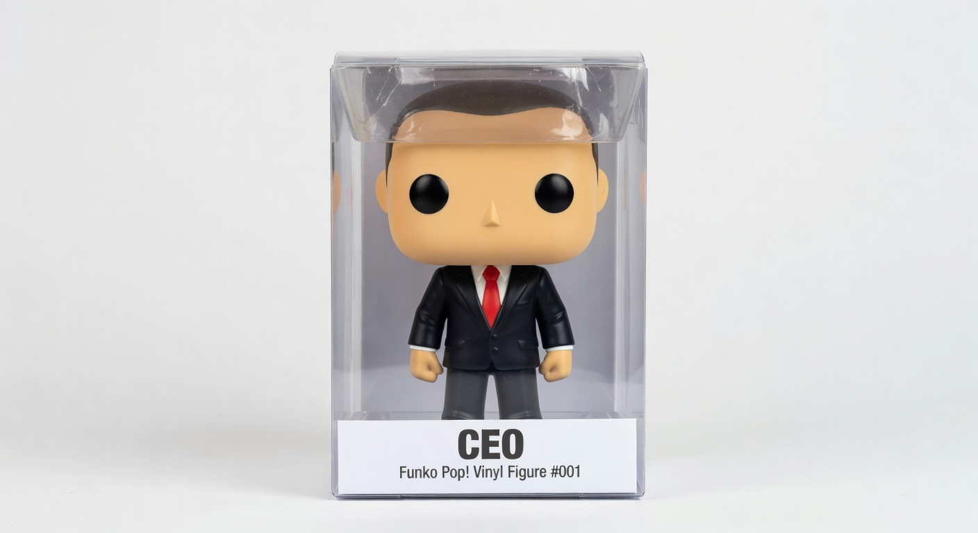 Funko Pop Businessman art