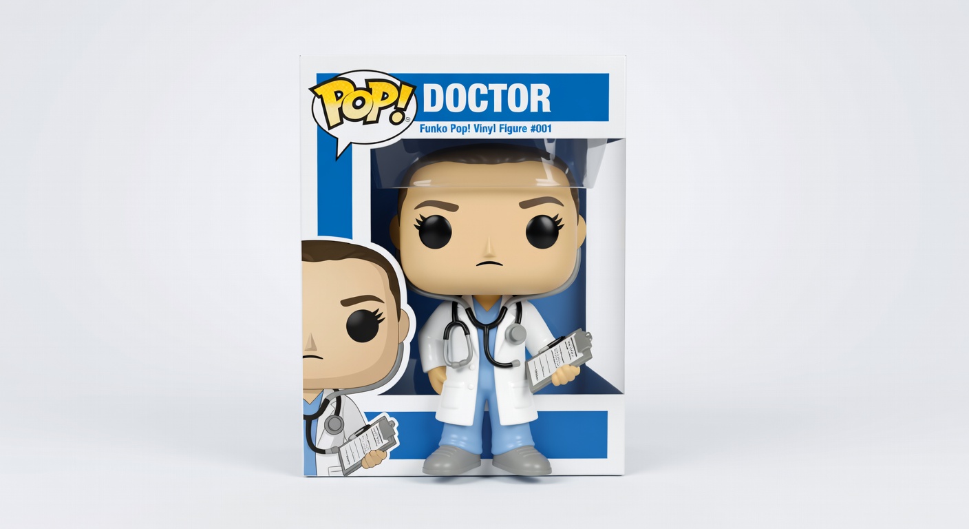 Funko Pop Doctor art